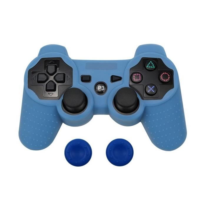 Manette PS3 Sans Fil 6 Axes – Bleu Ou Noir – Générique – Ouverte Mais Jamais Servie