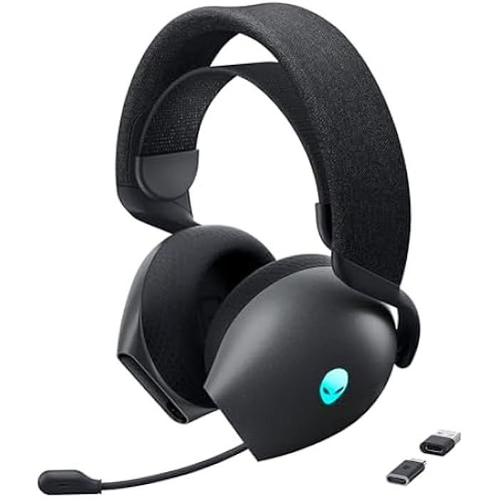 Dell Alienware AW720H Wireless Gaming Headset Side of the Moon