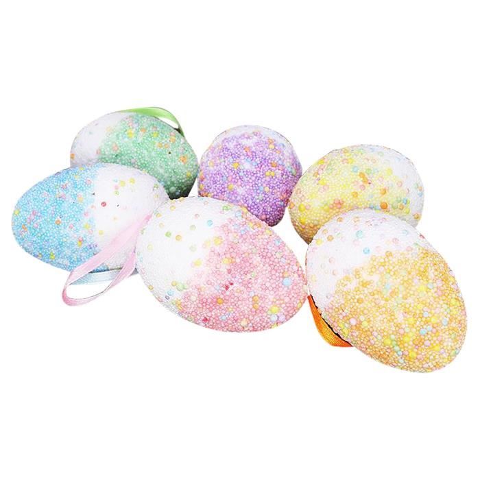 FYOJAIC Kit Bricolage Pâques – 12 Papillons En Mousse EVA Autocollants – Pendentifs Déco – Enfants Dès 3 Ans