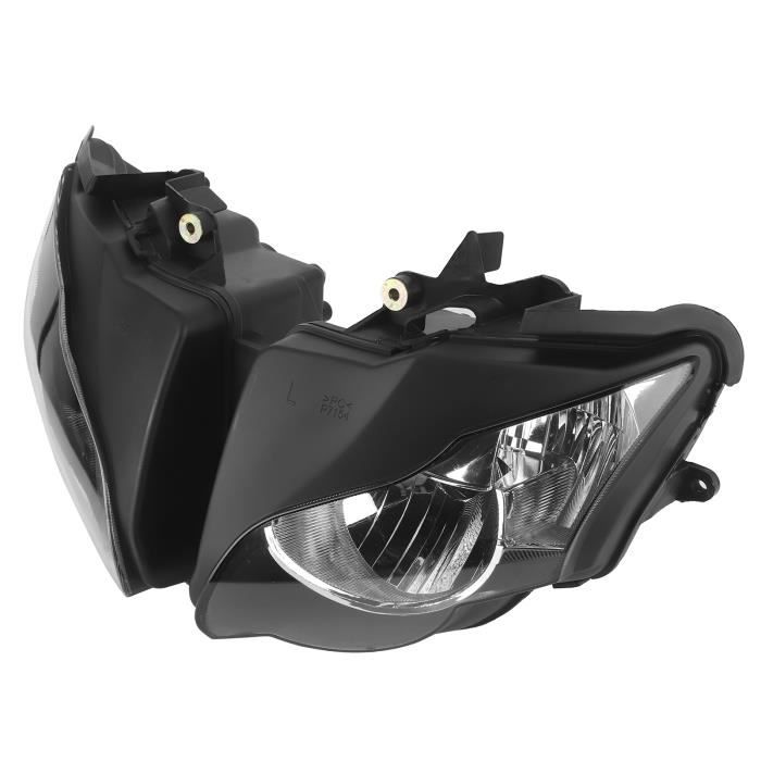 Phare Enduro Motocross Phare LED Moto UNARAY - Compatible Yamaha WR250F/ WR450F Avec Halo DRL Phare Motocross WR250F