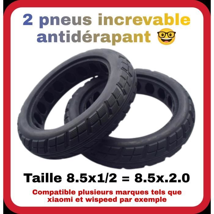 Pneus plein 8 5 pouces increvable trottinette électrique xiaomi M365 [TOUS MODELES] Xiaomi Pro 1s essential Wispeed T855 [2 pneus] - vue 2