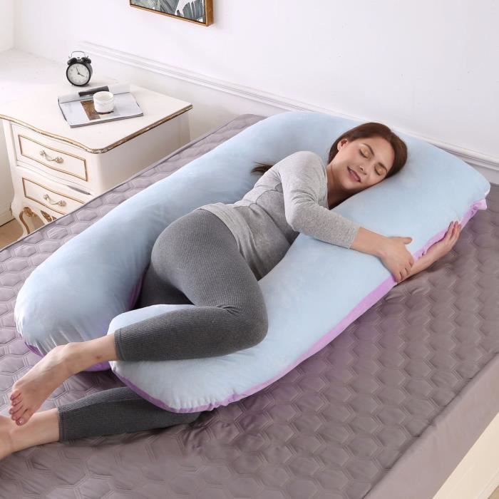 Coussin de Grossesse - pour Femme Enceinte en Forme de U pour Dormir,[Z36]  - Cdiscount Puériculture & Eveil bébé