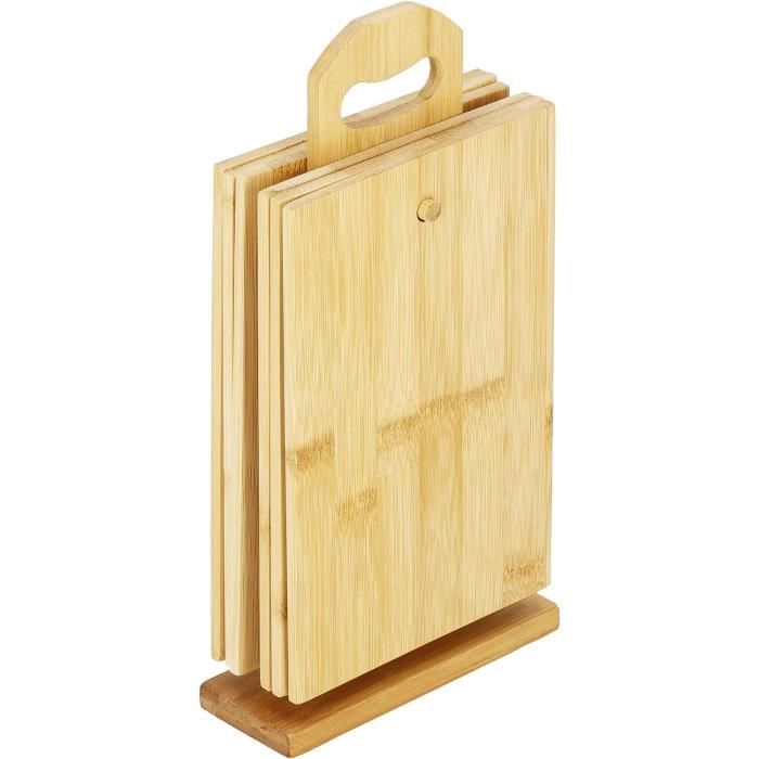 Planche à Découper En Bambou 22 X 14 Cm – Réf. 1107, Marque JORISELECTION, Neuve