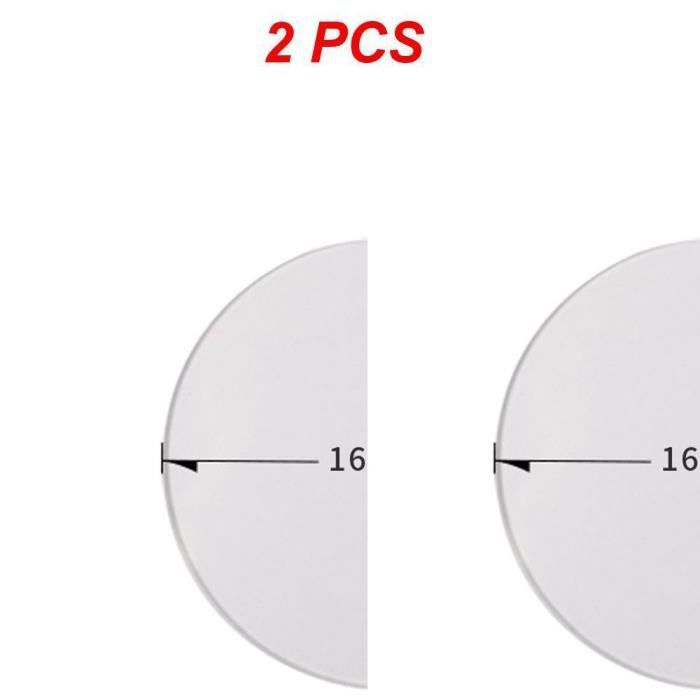 2 Plateaux à Gâteau Acrylique Transparents 20 Cm – Réutilisables, Non Adhésifs Pour Pâtisserie DIY