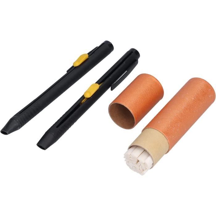 Crayon De Craie à Coudre Réglable – Longueur Recharge Ajustable, Sans Aiguisage – Avec Bouteille De Stockage – Pour Tailleurs, Couture, Marquage Tissu - 10