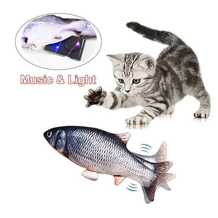 Jouet peluche poisson pour chats – Stock de cadeaux