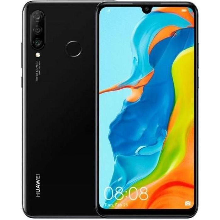 Huawei P30 Lite 6 Go 128 Go - Noir
