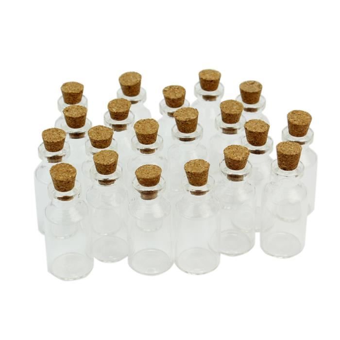 flacon verre bouchon liege