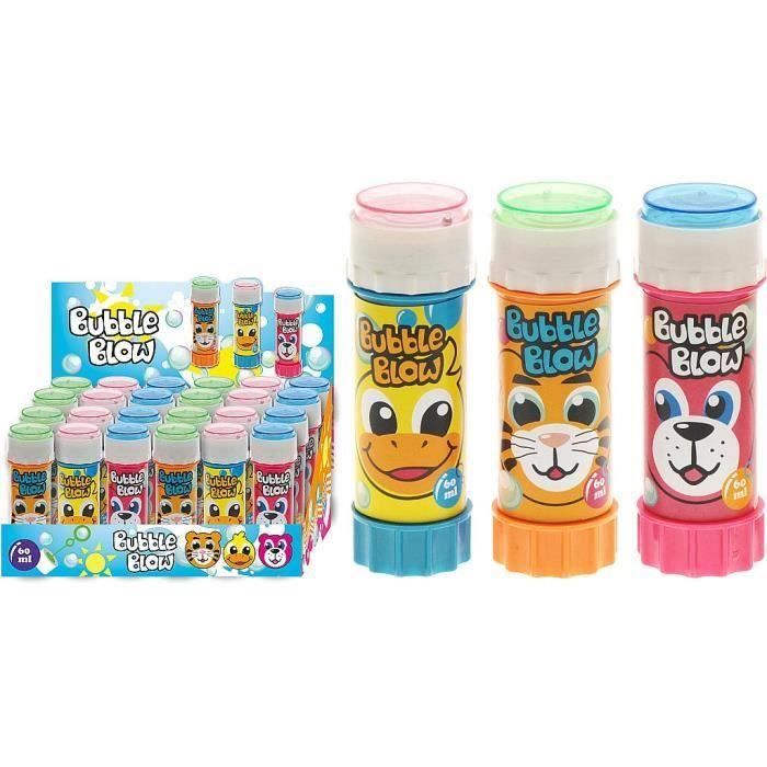 Flacon bulles de savon bio Zébio