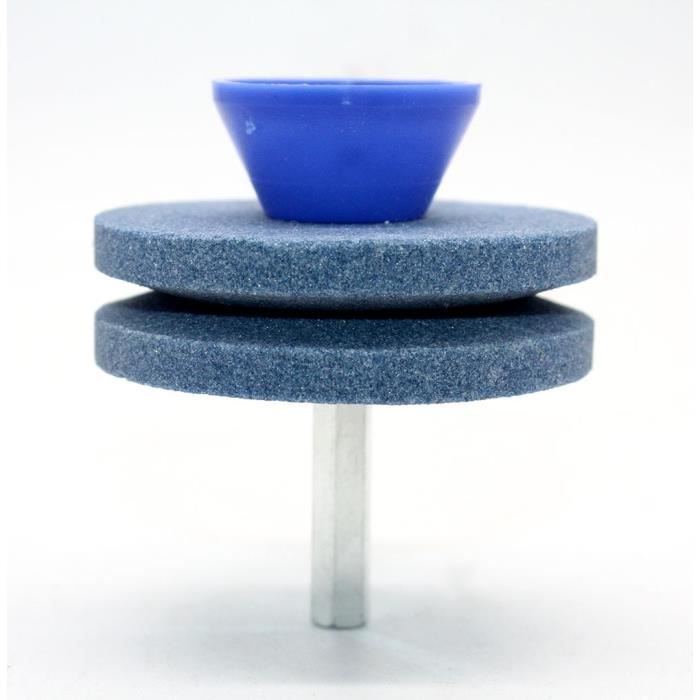 Disque Diamant 1000 Pour Affûteur à Roulettes - Diamètre 58mm, Filetage M12 - Rechange Aiguiseur Couteaux