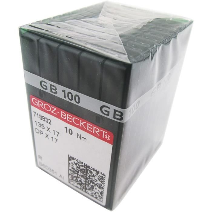 Groz Beckert Lot De 100 Aiguilles À Bille Pour Machine À Coudre Dbx1 16 X 231 16 X 257 1738 (9