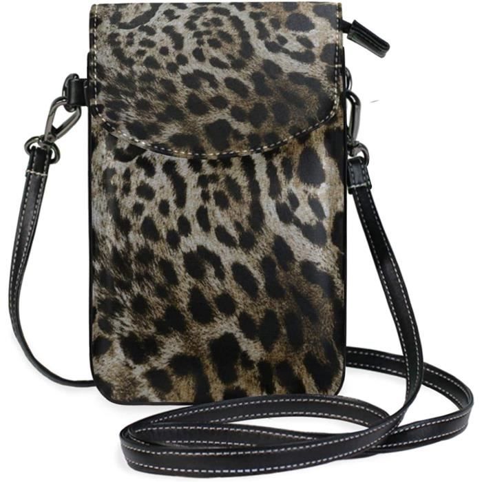 mini sac leopard