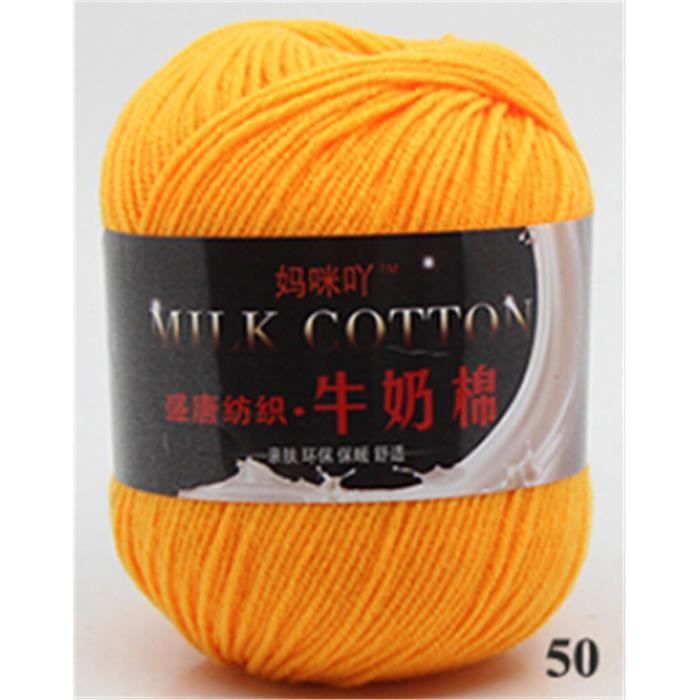 Coton au lait, Fil de crochet en pur coton 12 couleurs, Coton 5 cordes  Tricot à la main coloré doux Fil de laine à tricoter pour - Cdiscount  Beaux-Arts et Loisirs créatifs