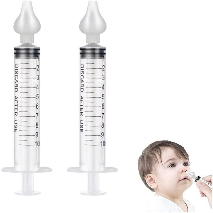Kit Siringa Nasale Bebe Mosca - 6 Siringhe + Punte Silicone + Accessori, Senza BPA, Per Lavaggi Nasali - Foto 6
