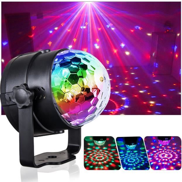 pour Noël enfants chambre denfant Lunsy Lot de 2 boules disco à LED RVB avec télécommande pour Noël enfants chambre denfant Lunsy Lot de 2 boules disco à LED RVB avec télécommande