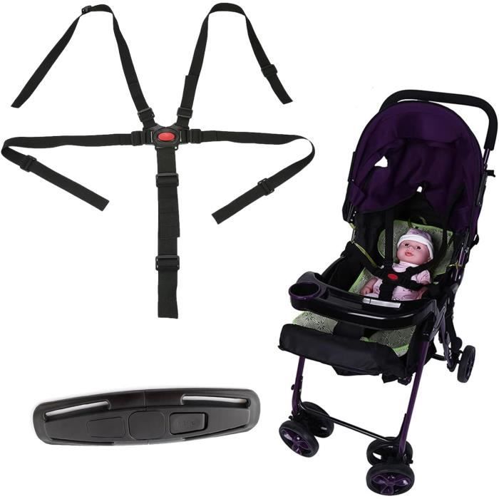 Harnais Chaise Haute Bebe Ceinture De Sécurité 5 Points Réglable Pour Bébé - Harnais Poussette Et Chaise Haute Avec Coussinets Harnais Enfant Harnais Chaise Haute Bebe Ceinture De Sécurité 5 Points Réglable Pour Bébé - Harnais Poussette Et Chaise Haute Avec Coussinets Harnais Enfant