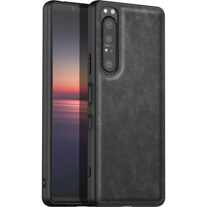 Coque pour Samsung Galaxy S23 Ultra Cuir Clear View Étui à Rabat Étui