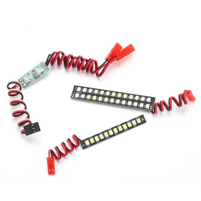 Barre LED Lumineuse Pour Voiture RC 1/10 - Axial Compatible