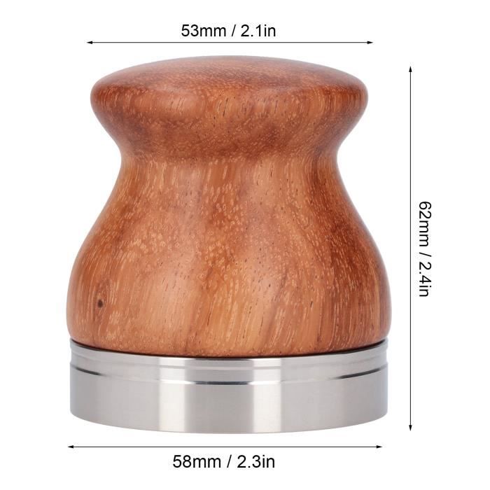 Tamper 30 Mm Acier Inoxydable Pour Capsules Nespresso – Marteau à Café Avec Poignée Antidérapante