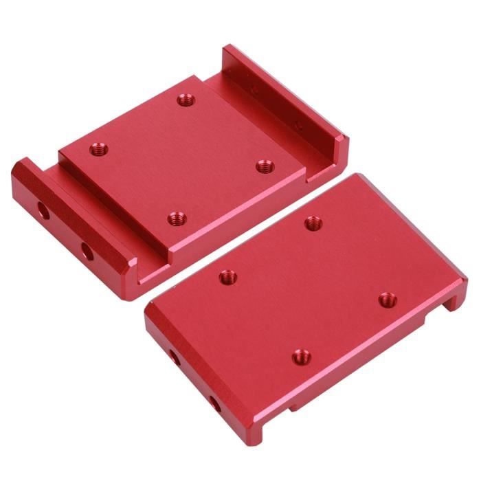 Supports pour gourdes en alliage d'aluminium léger pour vélo de montagne (2 pièces - trous Supports pour gourdes en alliage d'aluminium léger pour vélo de montagne (2 pièces - trous