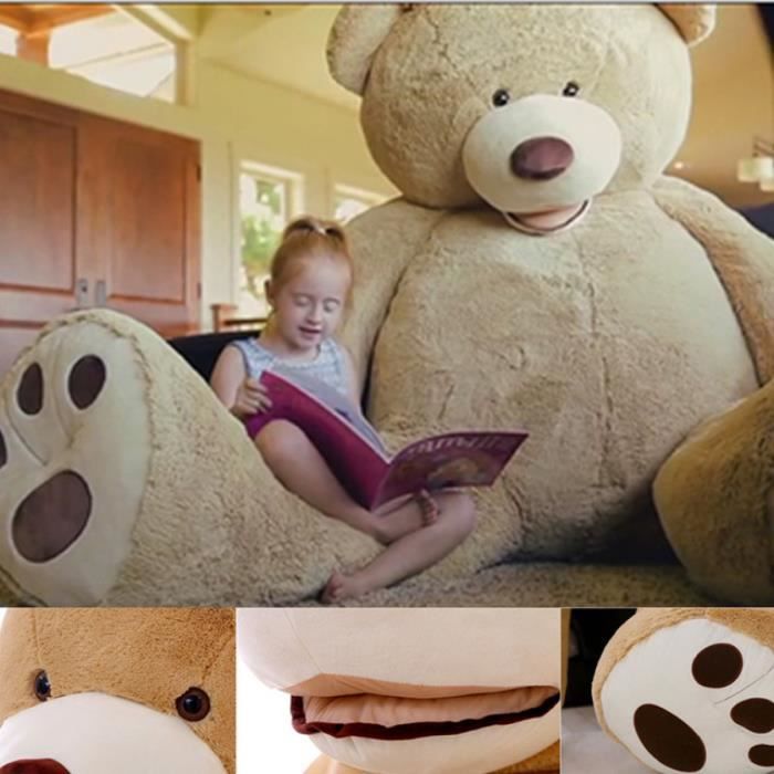 peluche géante ours 2m