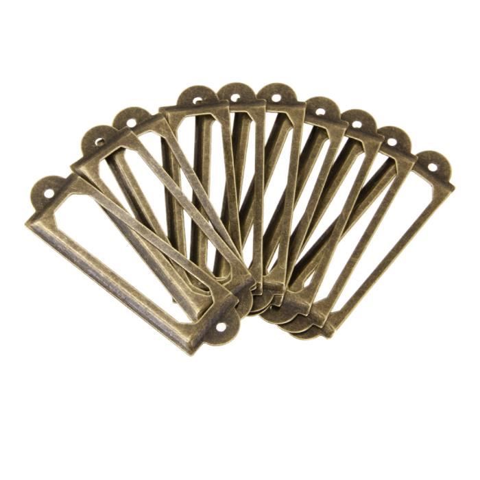 3er Set pharmacien ARMOIRE poignées de tiroir coquillage Poignée Antique Style Fonte Neuf