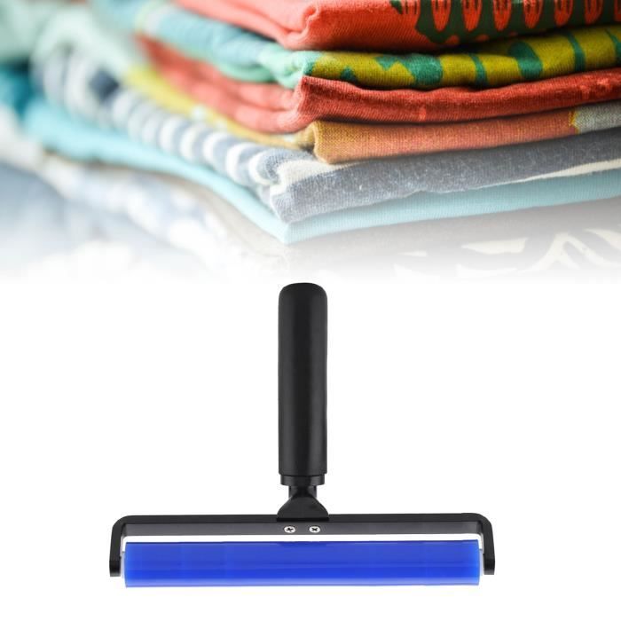Rouleau Dépoussiérant Silicone Bleu 6" - Adhésif Réutilisable Pour Nettoyage Surfaces