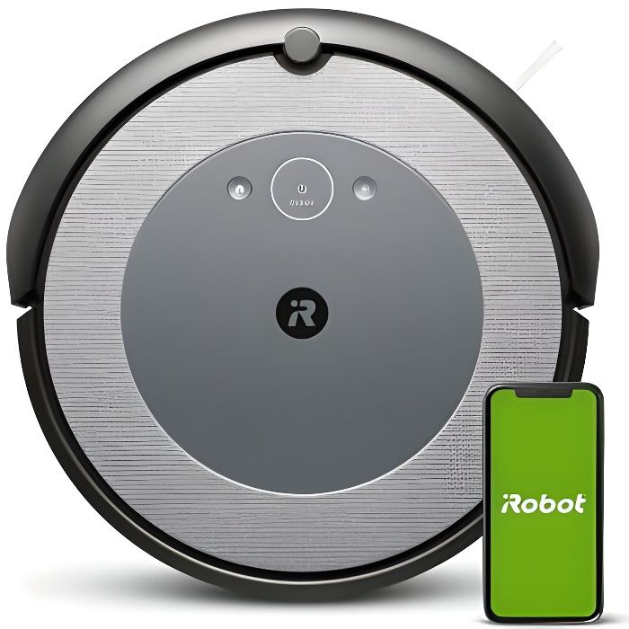 Aspirateur robot - IROBOT - Roomba i3156 - Navigation intelligente - Nettoyage en 3 étapes - Capteurs réactifs