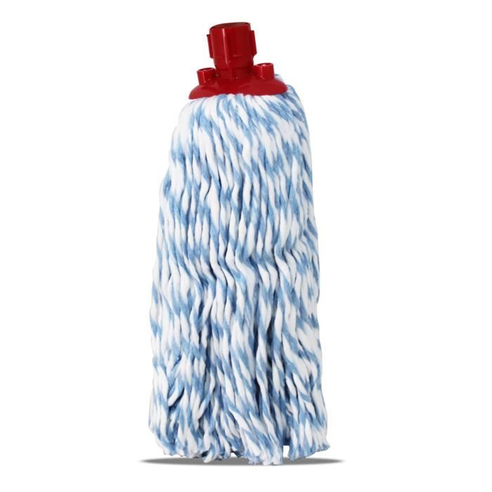 Tête De Rechange Serpillère Microfibre Ez - Compatible Tous Balais Vadrouille à Franges