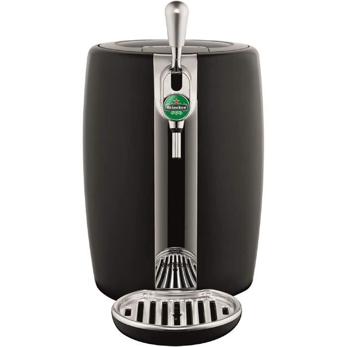 Machine à bière - KRUPS Seb - VB310E10 - Noir et Chrome - Fut 5L ...