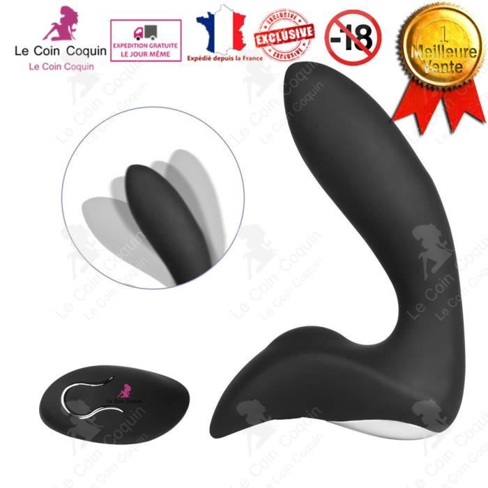 Vibromasseur Anal Télécommandé - Plug Anal Pour Hommes, Massage Prostate, Bluetooth