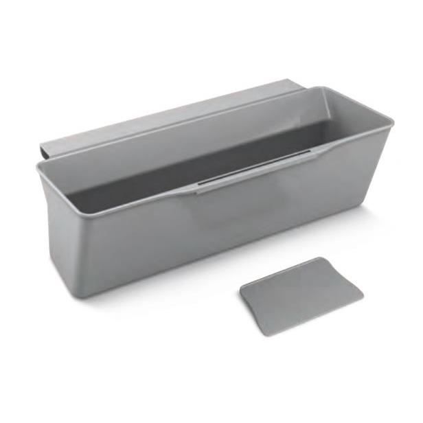 Metaltex poubelle de cuisine Clean-Tex 35 x 16 x 13 cm polypropylène gris Metaltex poubelle de cuisine Clean-Tex 35 x 16 x 13 cm polypropylène gris