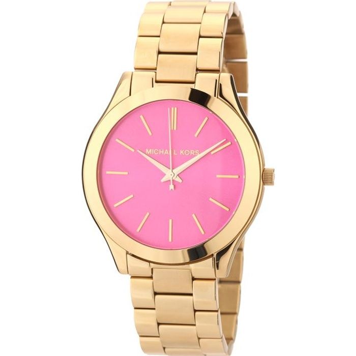 Montre Femme Michael Kors Parker MK3192 - Bracelet Acier Doré Rose