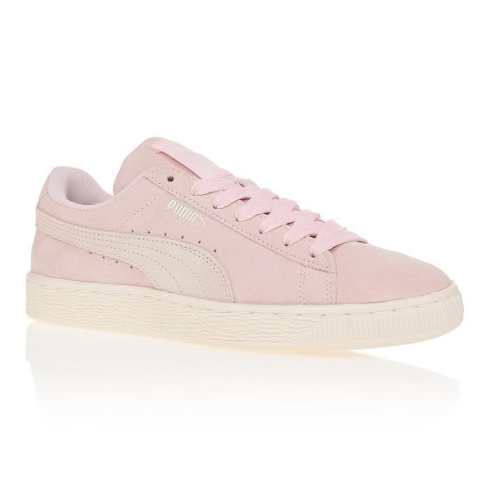 puma suede femme rose