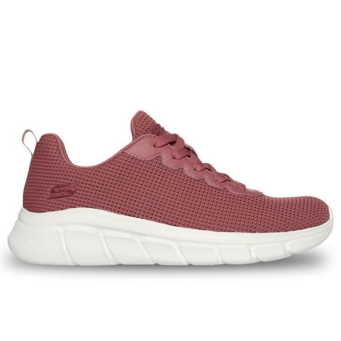 Skechers Chaussures Skechers Bobs Sport B Flex - Visionary Essence pour Femme Rose 117346-ROS
