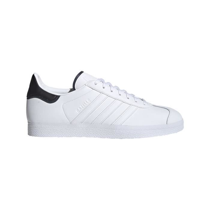 Baskets Adidas Gazelle 42 2/3 Blanc - Cdiscount Chaussures