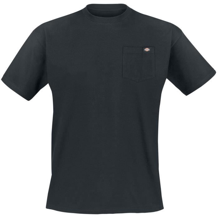 Dickies Porterdale Homme T-Shirt Manches courtes noir