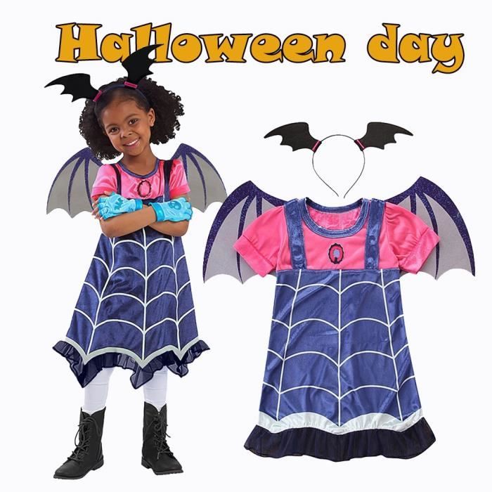 Costume Halloween Bébé Fille - Robe Tutu Orange Avec Manches Longues - "Mon 1er Halloween" - Taille 0-24 Mois