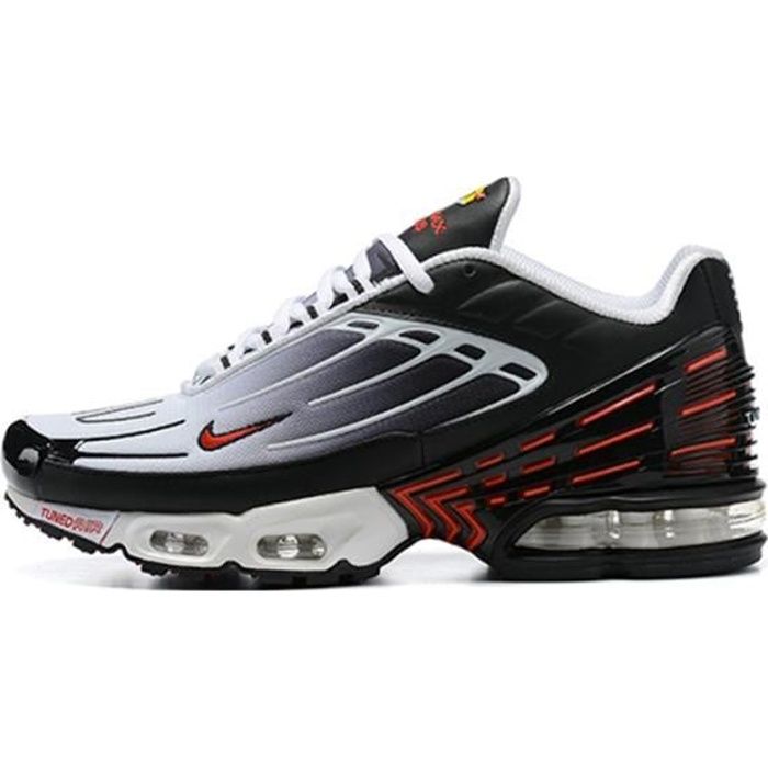 Basket NIKEs AIRs MAX Plus 3 TxT Hommes Chaussures de Course-Noir Gris  Clair Noir gris clair - Cdiscount Chaussures