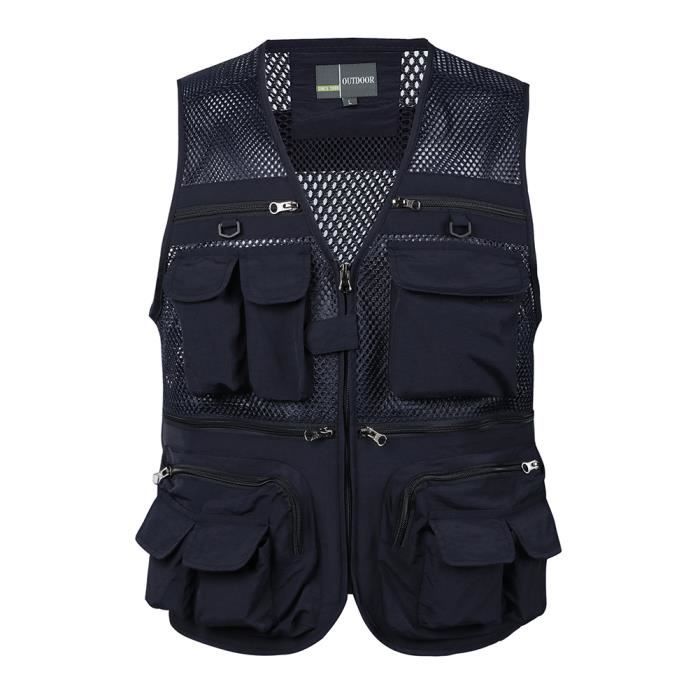 Gilet sans 2025 manche ete homme