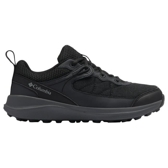 chaussures de trail enfant columbia youth trailstorm - noir/gris foncé - 39