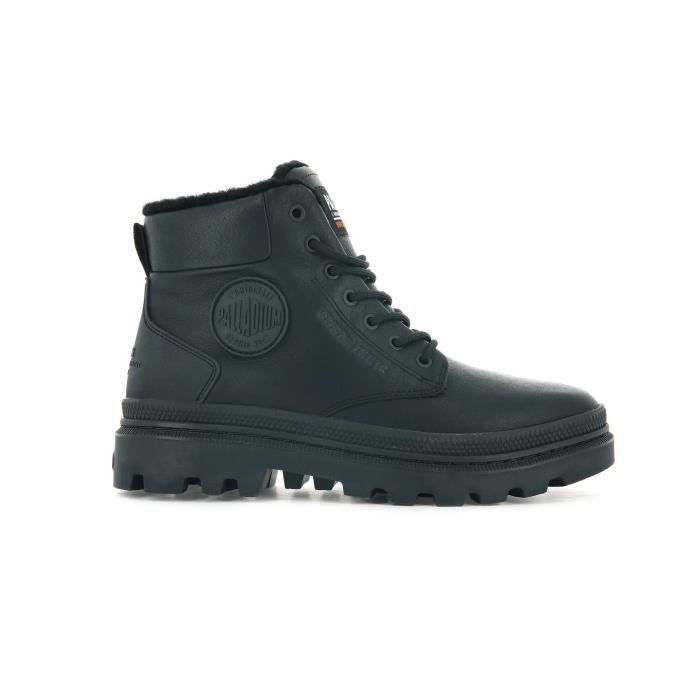 Bottines femme Palladium Pallabase - noir - Femme - Col