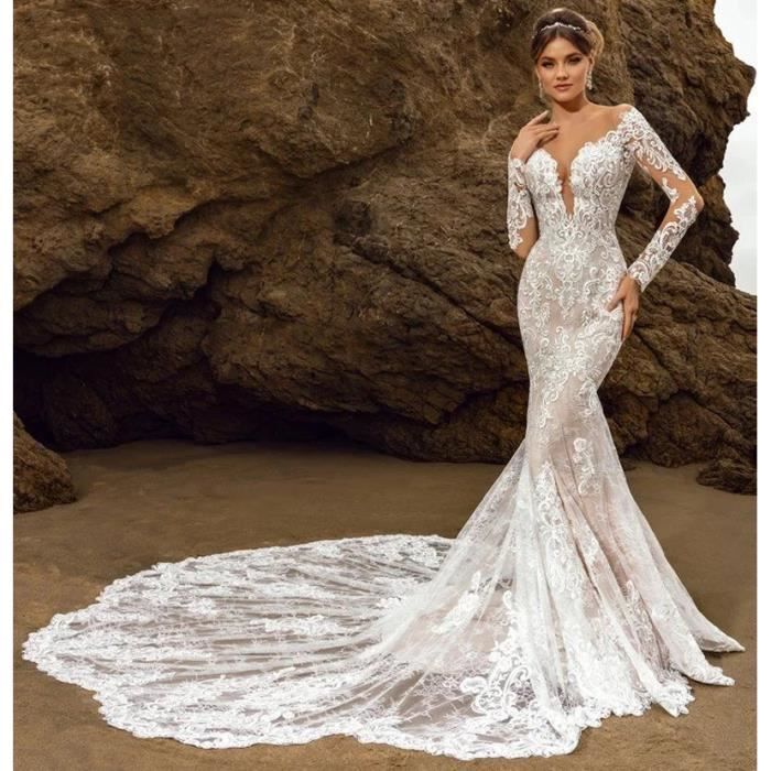 Cdiscount robe mariage outlet