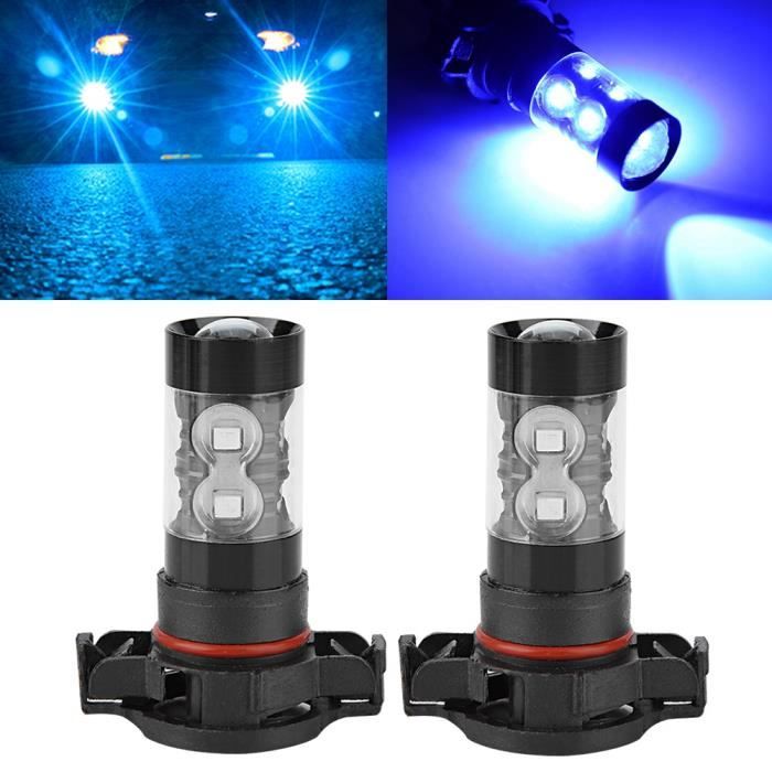 Kit Ampoules LED H8 6000K 50W Pour Phares Et Antibrouillards - 12000 Lumens - Garantie 1 An