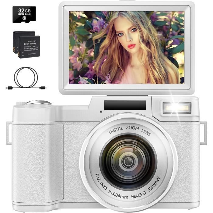 Test : appareil photo 4K compact avec écran flip et zoom 16X Test : appareil photo 4K compact avec écran flip et zoom 16X
