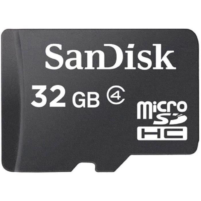 Carte memoire Micro SD HC SANDISK - vue 2
