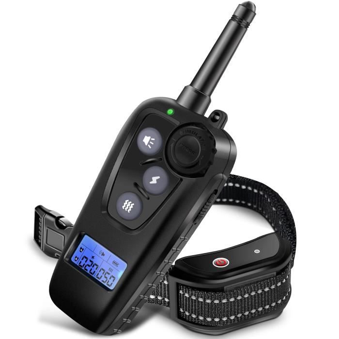 SINSEN Collier de Dressage pour Chien,Collier Electrique Étanche