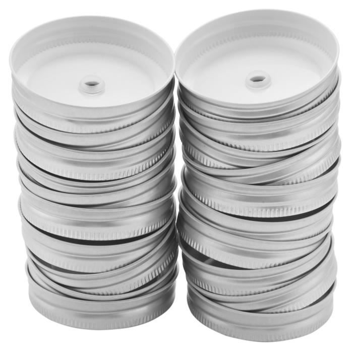 Couvercles Culture Champignons 6pcs - Filtre PTFE 0.22µm - Ports Injection Auto-cicatrisants - Vert