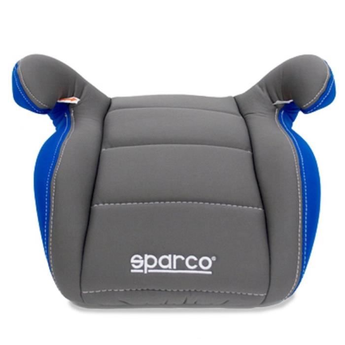 Siège surélevé - SPARCO SPC - SPC3002GR3CM - Gris - Groupe 3 - Ceinture de sécurité - Avec cale-tête