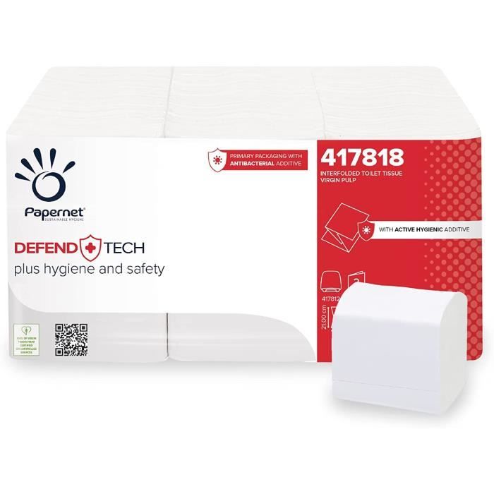 PAPERNET Defend Tech Papier Hygiénique Enchevêtré 417818, Papier ...